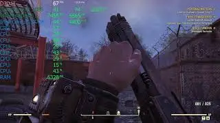 Fallout 76 on Core i7-3770K/GeForce RTX 2080 OC - 1080p Ultra Settings