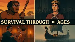 Survival Through the Ages: From Prehistoric Hunts to Byzantine Thrones and Viking Sieges