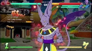 Dragon Ball FighterZ:Vegeta Blue 100% Combo + Assists