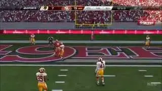 Madden NFL 15 - San Francisco 49ers vs Washington Redskins Gameplay [HD]