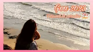 Goa 2023 | Farewell to paradise ⛱️ | Baba ahu  rum | vagator beach