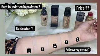 Best full coverage foundation in Pakistan | Best foundation for dry/oily skin .