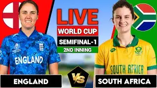 England Women vs South Africa Women, WC 2025,1st Semi Final ODI,Score & Commentary ENGW vs SAW