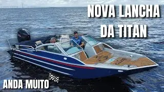 ESSA LANCHA FICOU UM FOGUETE DE LUXO !!!