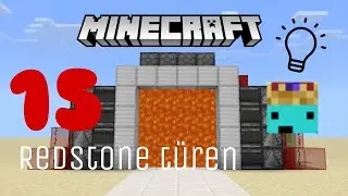 Minecraft 15 Redstone T&uuml;ren/&ouml;ffnungen ideen💡