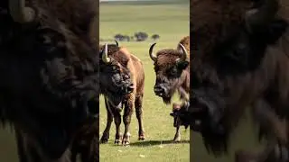 Bison Stampede #NativeAmericanHunters #BisonHunt #TribalLife #WildWestAdventures