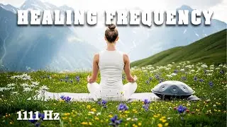 Healing Frequency 1111Hz | Handpan Meditation in Nature