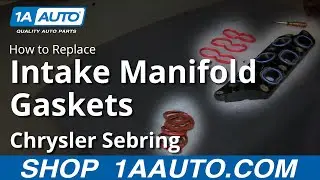 How to Replace Intake Manifold Gasket Set 01-09 Chrysler Sebring Dodge Stratus
