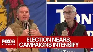 Wisconsin governor's race; election nears, campaigns intensify | FOX6 News Milwaukee