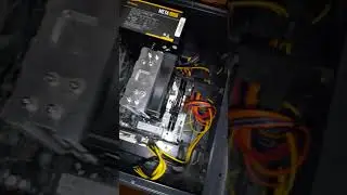 Paired rx6500xt with 5600g. Psu antec meta v550 😁 #rx6500xt #antecmeta #550w #5600g