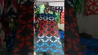 Hand dyeing fabric technique