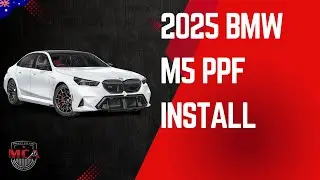 2025 BMW M5 | How To Install PPF | Rear Bumper | Live Turorial