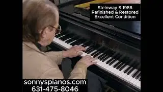 Steinway Model S 1986, Just Refinished & Regulated. Excellent Condition. $19,950 *Warranty*