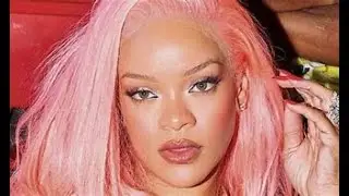 Rihanna's Pink Hair Debut!
