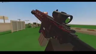 Unturned Hk416 custom mod preview (devlog)