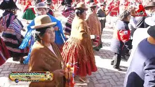Entrada Jesús de machaca 2022, morenada Central Jesús de Machaca