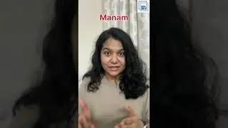 First person singular pronouns in Telugu I బహువచనం మొదటి వ్యక్తి సర్వనామాలు