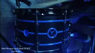 Agnus Custom Drums/Solid Fiberglass Snare Drum 13