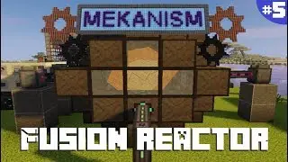 FUSION REACTOR TUTORIAL PARTE #5 | MEKANISM 1.12.2 (MINECRAFT MOD)