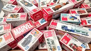 トミカミニカーが箱に盛り沢山!収納するよ。トミカのベストコレクションを動画でまとめました! -