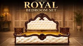 #46 Live Like a King - Royal Bedroom Set for an Amazing Luxury Experience #luxury #furniture