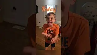 5 years old counting &mdash; and now he&rsquo;s 8 doing six-seven #sixseven #67