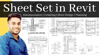 Sheet Composition in Revit | How to Make Documentation of 3D Building in Revit #sheetset