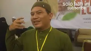  Haul Solo usai,Faank (Vokalis Band Wali) dapat Ijazah Sholawat Nur Habib Umar 