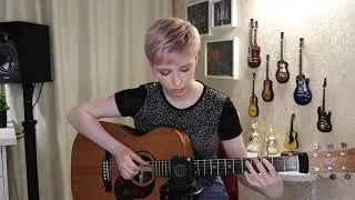 Ласковый Май  -  Седая ночь  (fingerstyle).