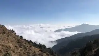 Over the Clouds in Sandakphu
