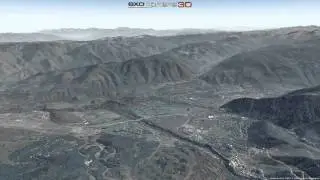 Aspen, Colorado CFIT Accident Reconstruction, High Res Terrain