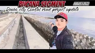 Bucana segment of Davao city Coastal road project update#buildbuildbuild#davaocity #davao