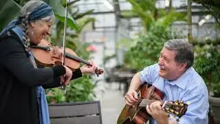 While My Guitar Gently Weeps with Ed Sweeney on guitar, Cathy Clasper-Torch on fiddle & cello