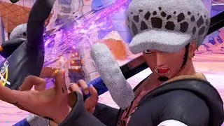 Trafalgar D. Water Law ALL JUMP FORCE Special Moves & Awakening Technique!