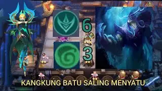 HYPER EUDORA SYNERGY GUARDIAN NATURE BELERICK COMBO BATU DI GEBUK GELI-GELI BOSS - MAGIC CHESS
