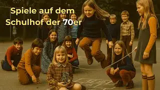 Die Spiele unserer Kindheit auf dem Schulhof der 70er!