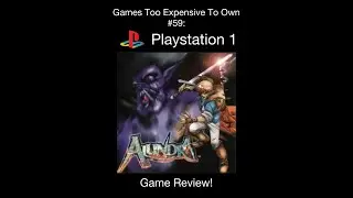 Games Too Expensive To Own #59: PS1 Alundra Game Review!