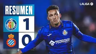 RESUMEN GETAFE CF 1 - 0 RCD ESPANYOL | LALIGA EASPORTS J16