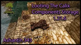 Vintage Story 1.21 Gameplay E343 Looting The Temporal Calix Components Storage #vintagestory