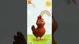 🐑🐔🐐🪿 Funny Farm Animals! (part 3). #cute #английскийдлядетей #nurseryrhymes #учимиграя