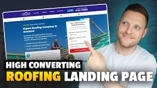 High Converting Roofing Landing Page For Lead Generation