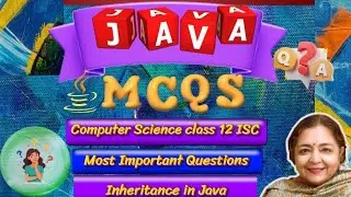 Java MCQs class 12 ISC #computerscience #java#javaprogramming #exams