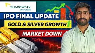 Shadowfax IPO Final Update  | Amagi IPO Listing |  GOLD & Silver Price | trade with toyash 