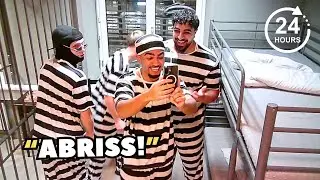 24 STUNDEN IM KNAST 😱 👮&zwj;♂️ mit Alawi, Madeye und Jaro