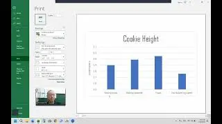 Using MS Excel to make graphs for STEM project