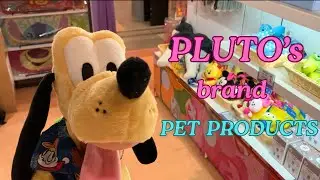 DISNEY PLUTO opened a PET PRODUCTS SHOP😻FIND OUT Disney themed pet merch😍 #disneyland #disneymerch