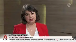 UK Minister for the Indo-Pacific Seema Malhotra speaks to CNA on her first trip to Southeast Asia