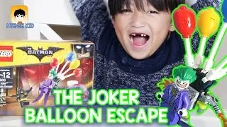 The LEGO Batman Movie The Joker Balloon Escape Lego Toy Review