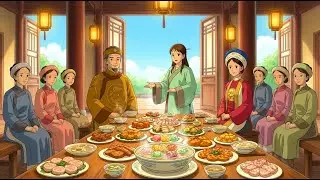 Returning to Feudal Vietnam | Ghibli-Inspired Cooking, Cozy & Relaxing