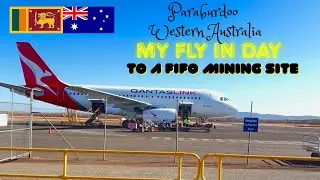 ඕස්ට්&zwj;රෙලියාවේ මම Plane එකෙන් වැඩට යන හැටි | My Fly In Day | FIFO Life | Lankans in Ausi